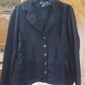 icelandic design   womens blazer jacket size m